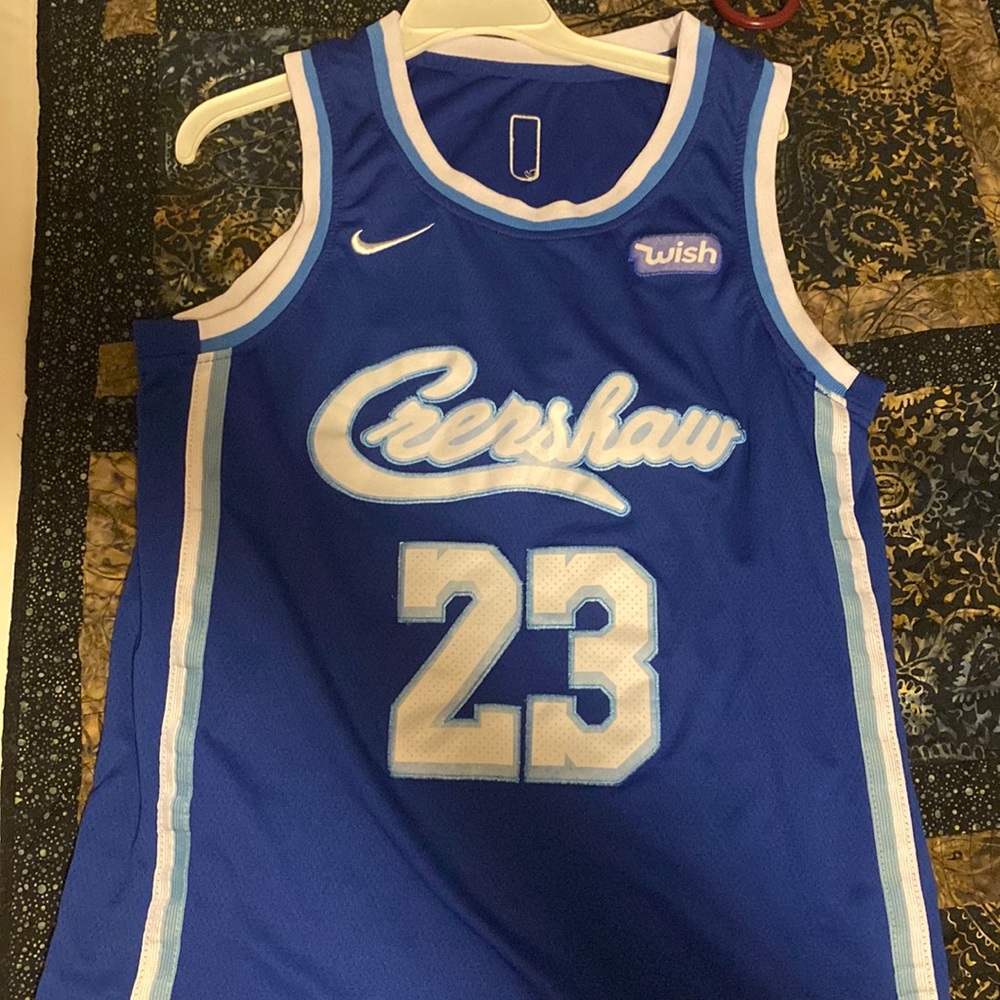 Crenshaw Lebron James jersey